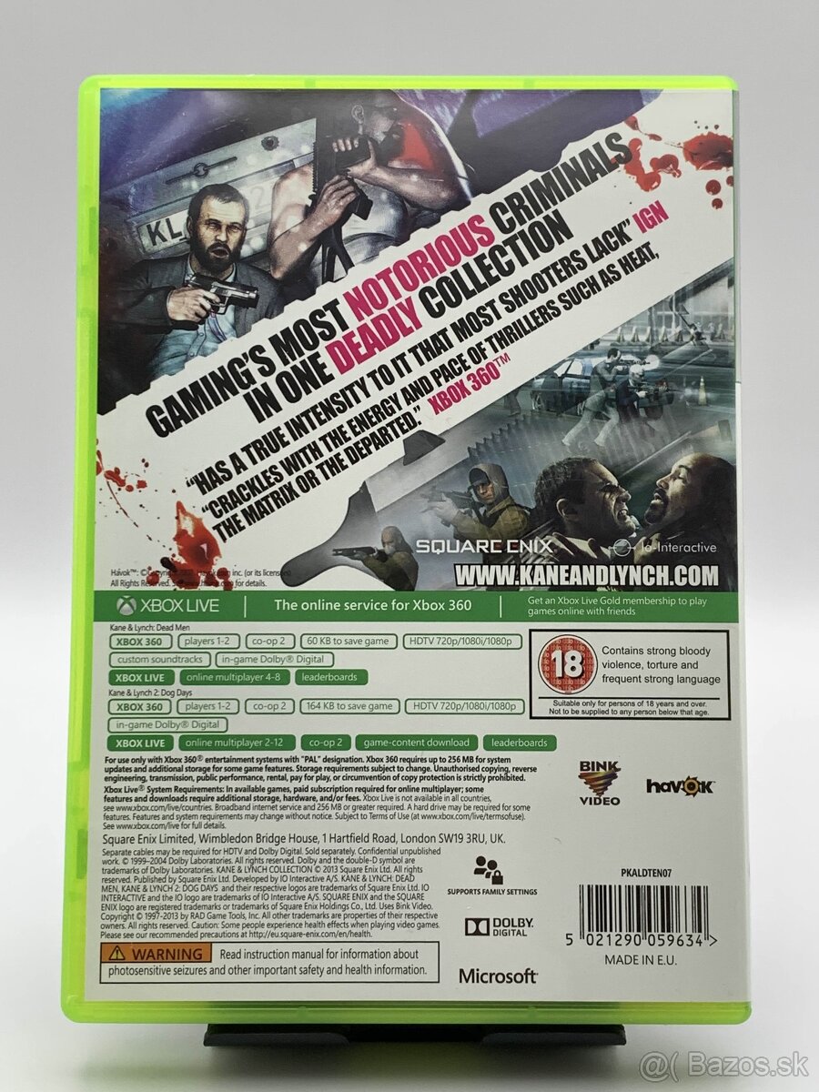 Kane & Lynch Collection Xbox 360 - 2