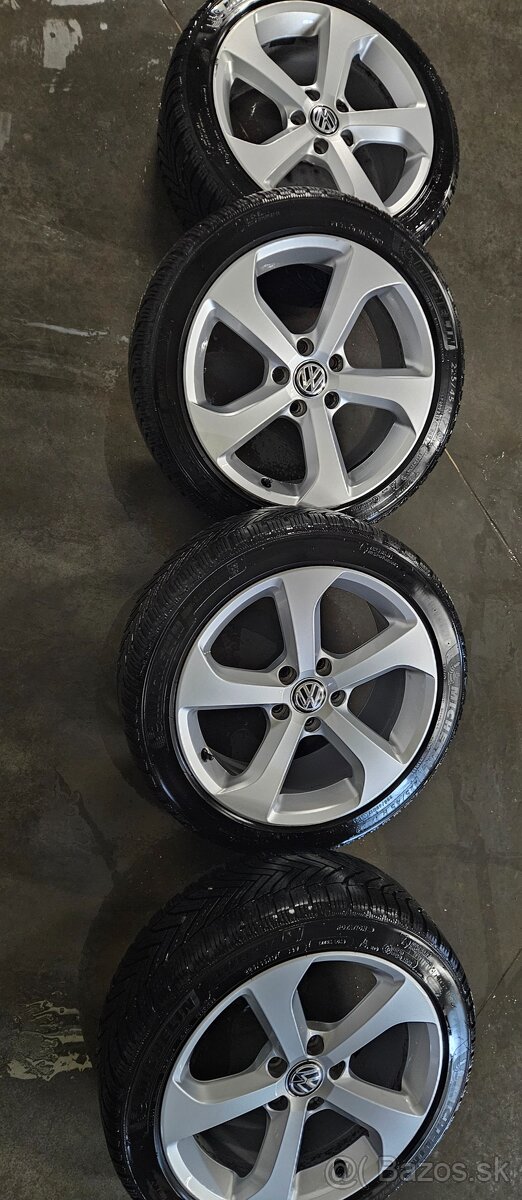 5x112 r17 vw golf gti zimné - 2