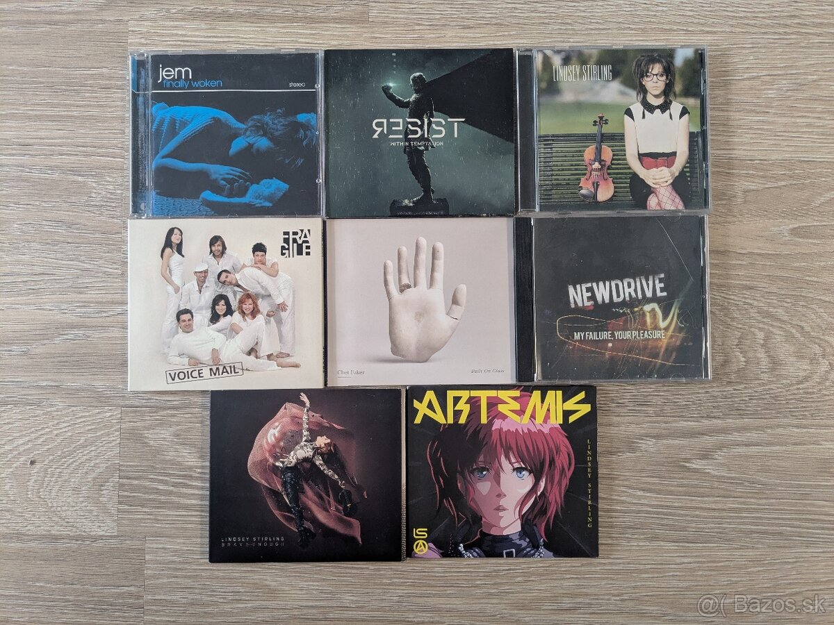 Zbierka CDs - rôzne žánre - 2