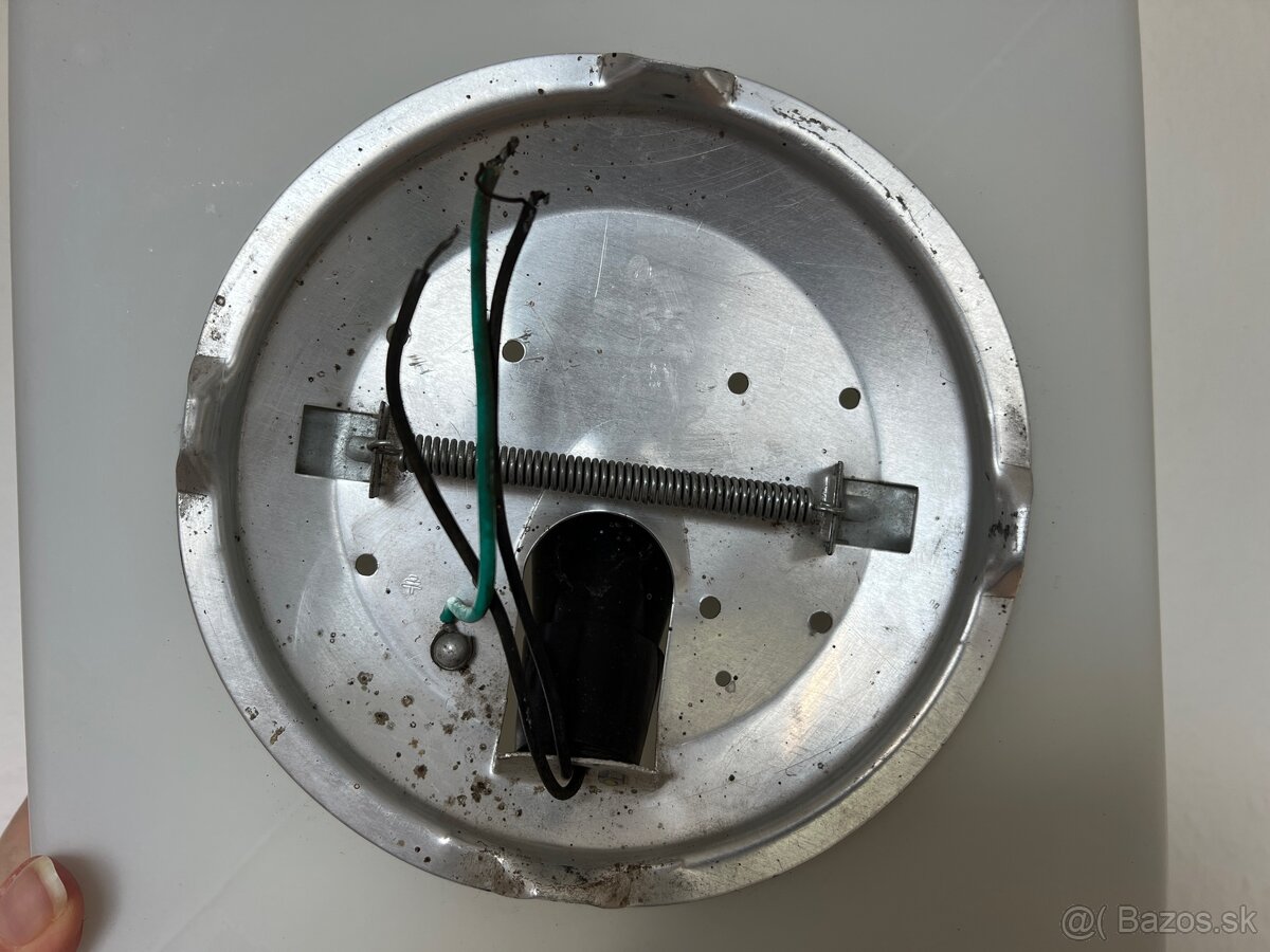 Sklenený luster s mliečneho skla - 2