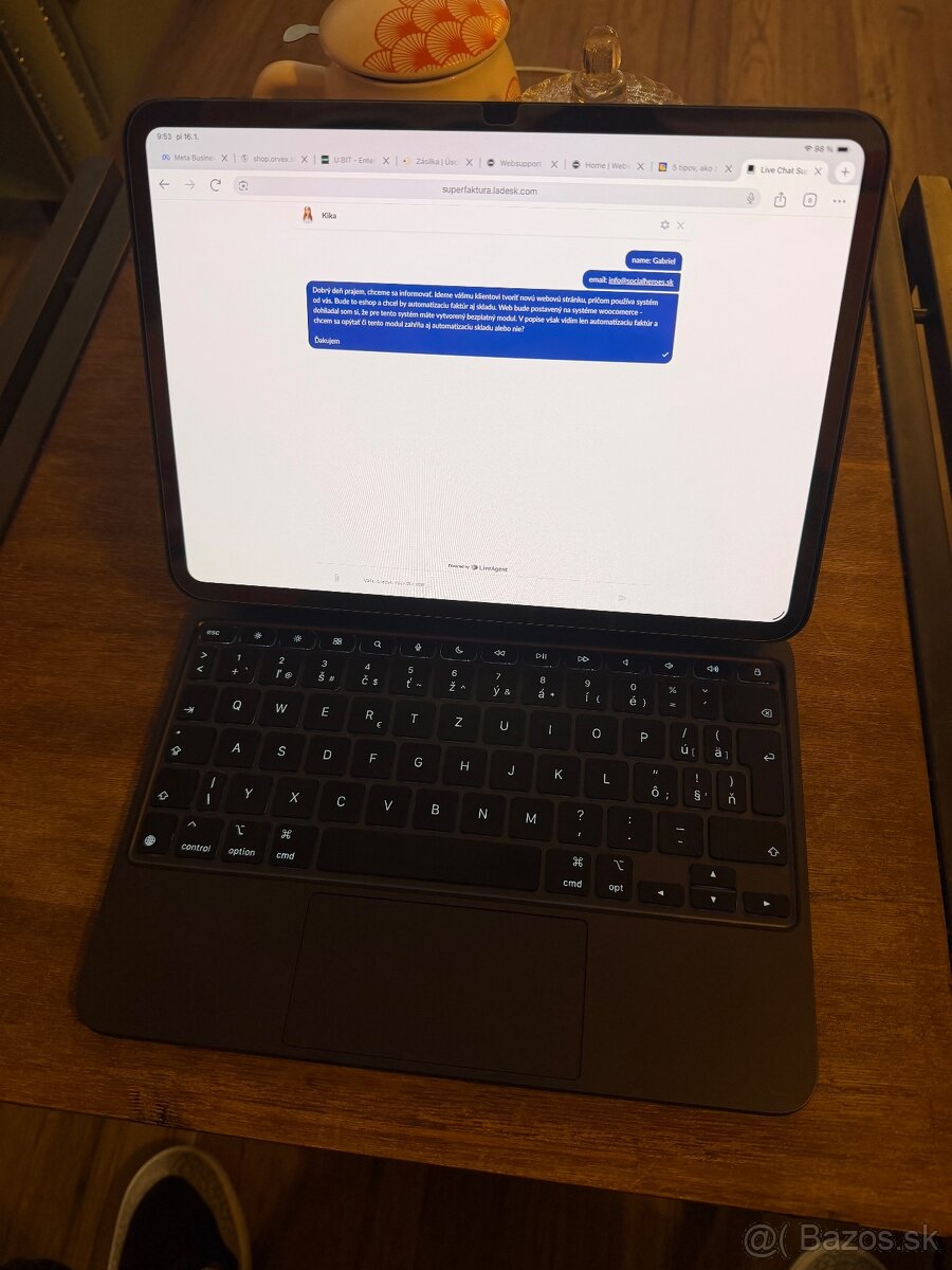 IPAD pro m5 nový s klávesnicou a perom - 2