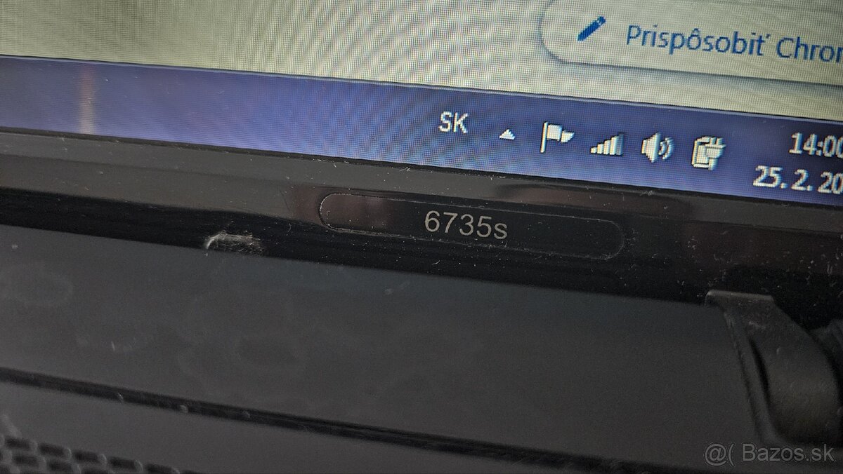 Notebook HP Compaq 6735s
- 2