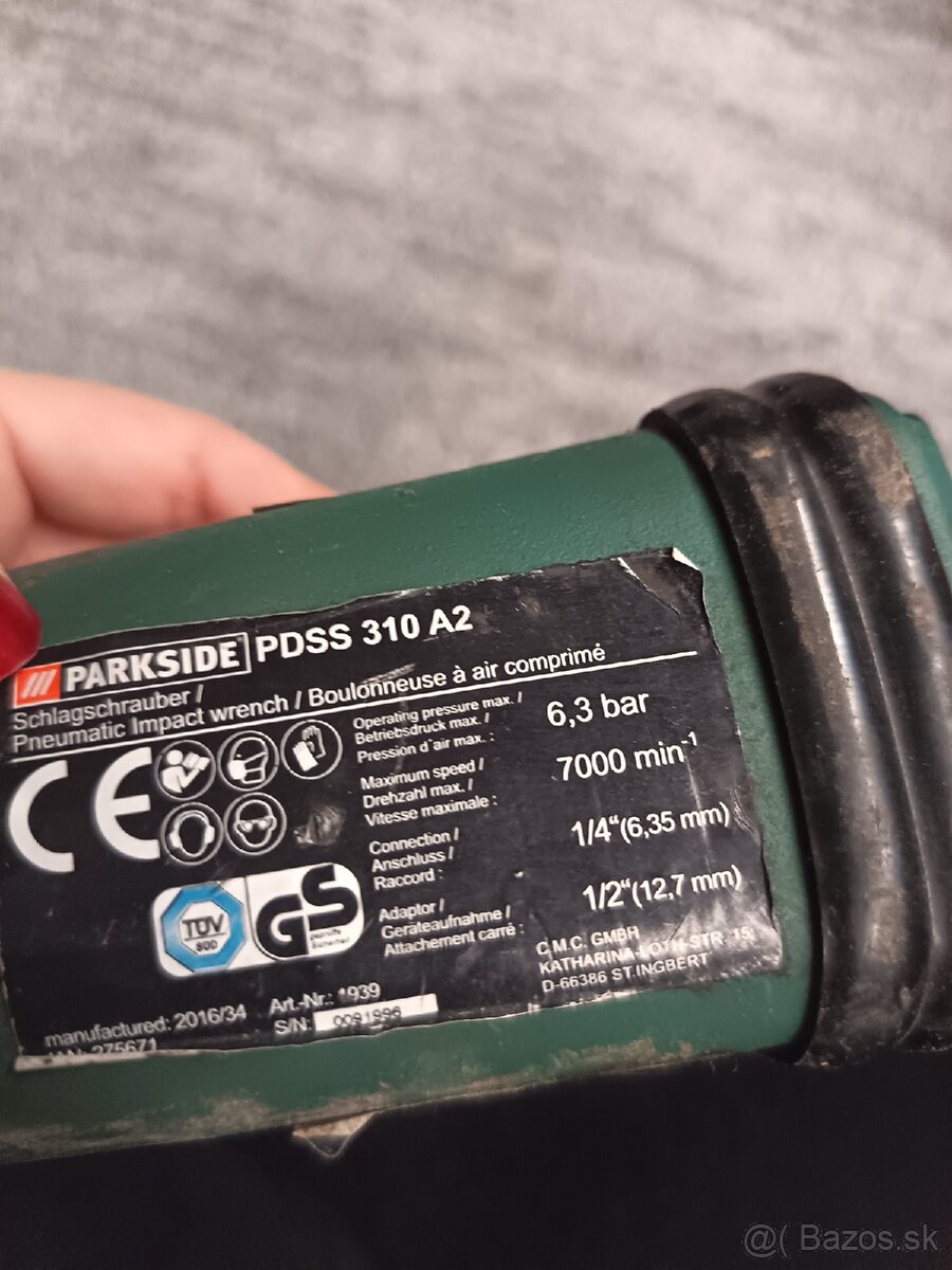 Pneumaticky razovy utahovak - 2