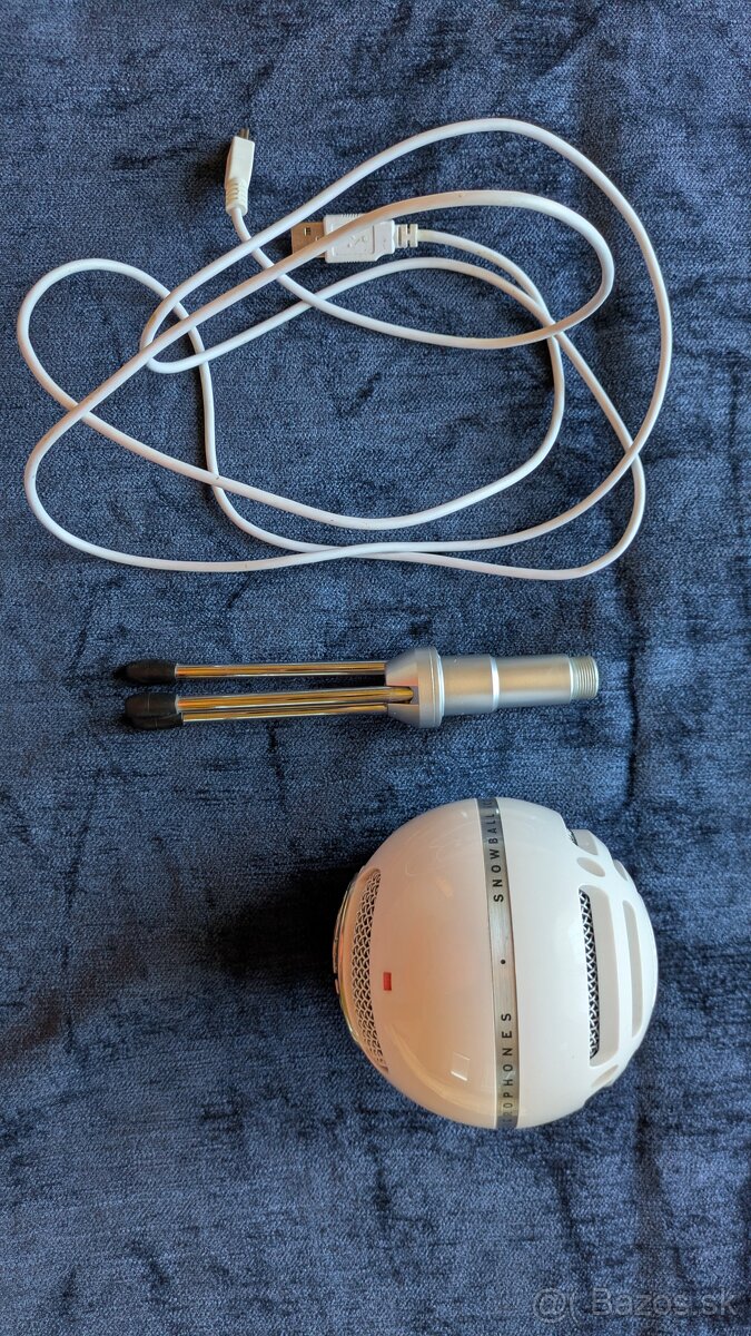 USB mikrofón Blue Snowball iCE – super stav - - 2