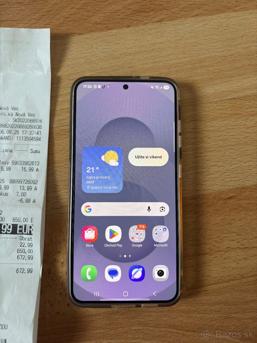 Samsung S25 12/256GB - 2