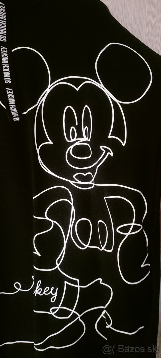 Čierne Mickey Mouse šaty - 2