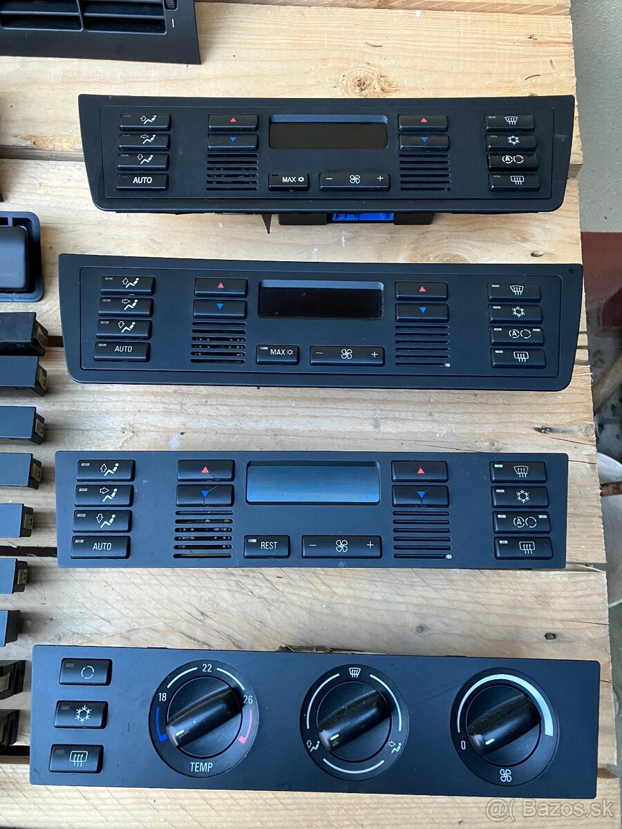 BMW E39 / E38 - Diely interiéru - 2