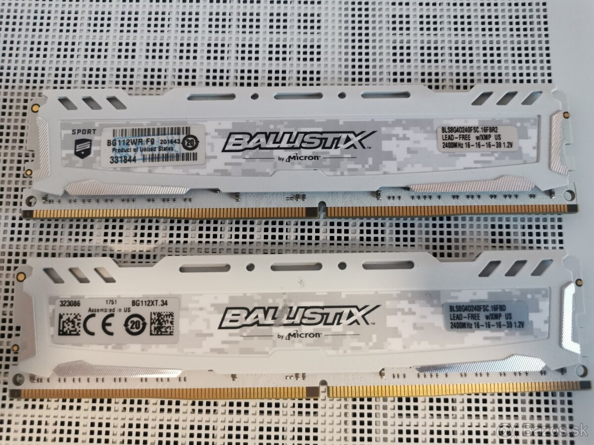 RAM Crucial Ballistix 16GB Kit - 2