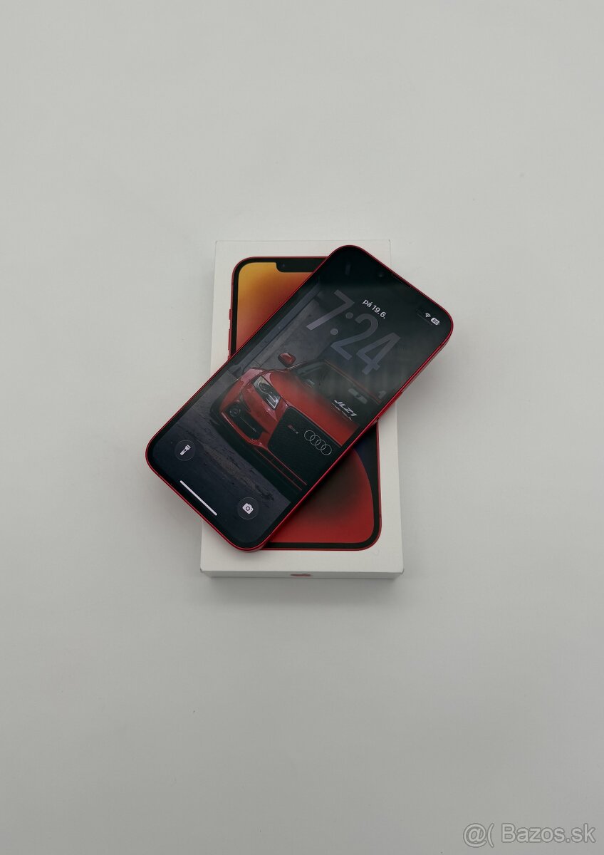 iPhone 14 128GB Red + ZÁRUKA + DARČEK - 2