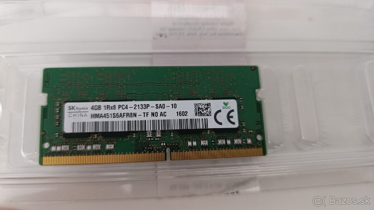 Pamäťe RAM 2x 4GB do notebooku - 2