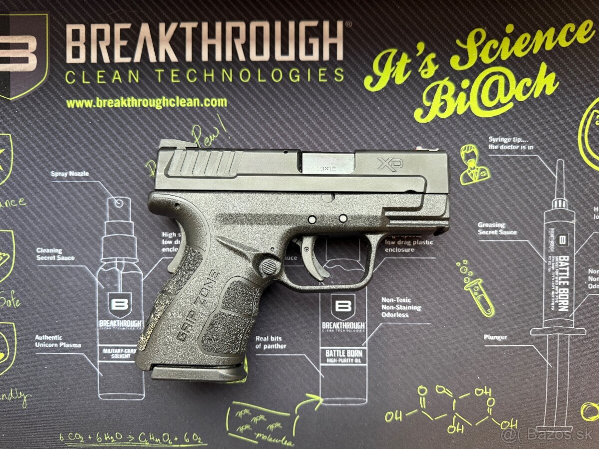 Predám HS-9 Subcompact 9x19 - 2