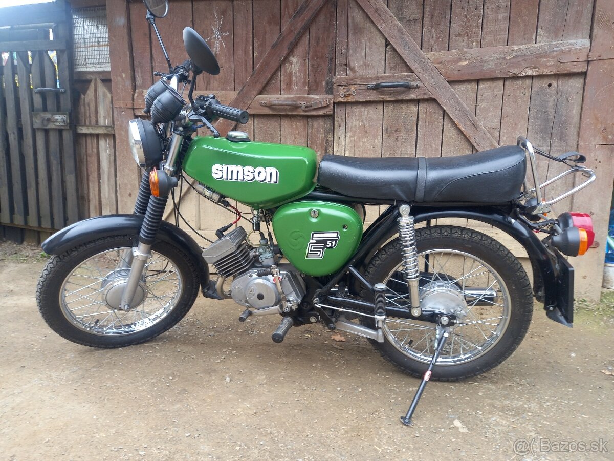 Predám Simson s 51elektronik - 2