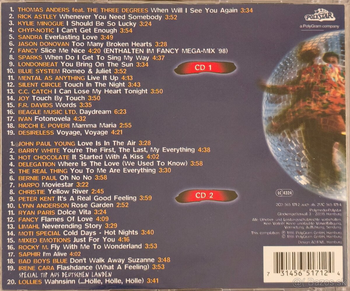 Fetenhits /Discofox - 2