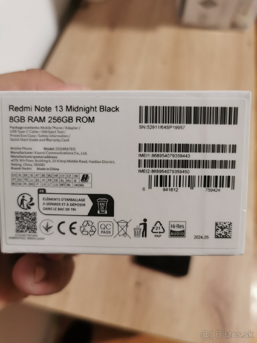 Redmi note 13 256G - 2