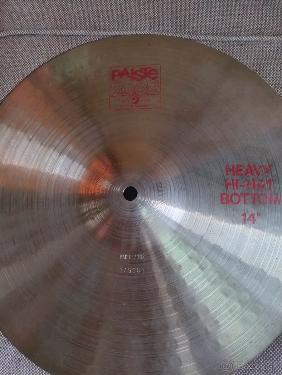Paiste 2002 14 heavy hi hat - 2