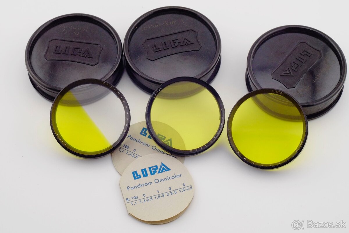 LIFA Yellow filter SET ∅42mm - 2