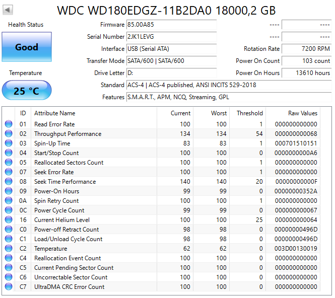 Externý 3,5" HDD WD Elements Desktop 18TB - 2
