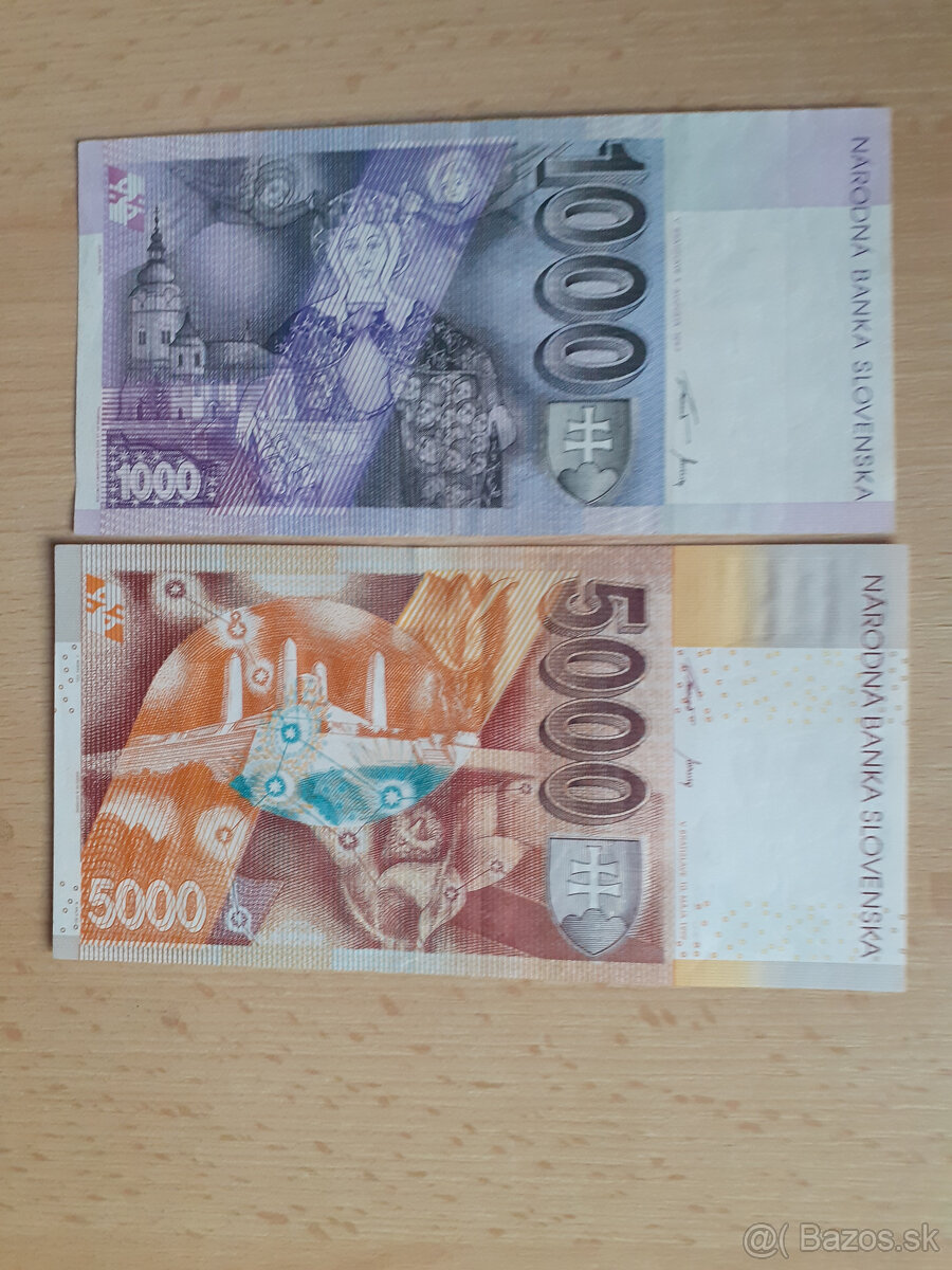 Slovenske bankovky - 2
