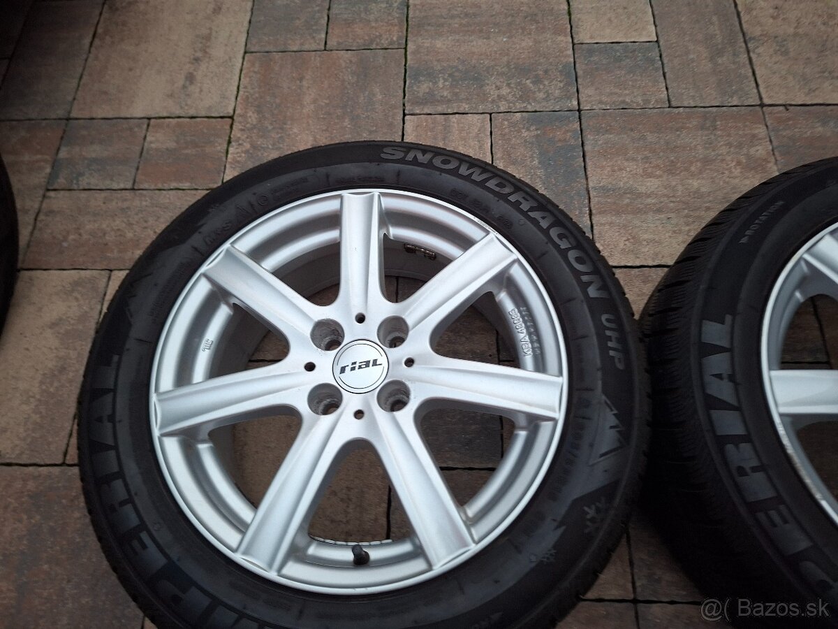 Predám hlinikové disky Peugeot/Citroen-R16 - 2