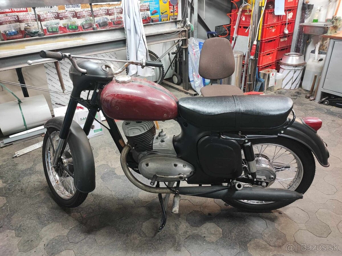 Jawa 250 sport platne TP a Spz - 2
