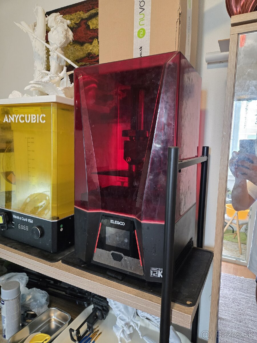 Elegoo Saturn 3 + Anycubic Wash & Cure Plus - 2