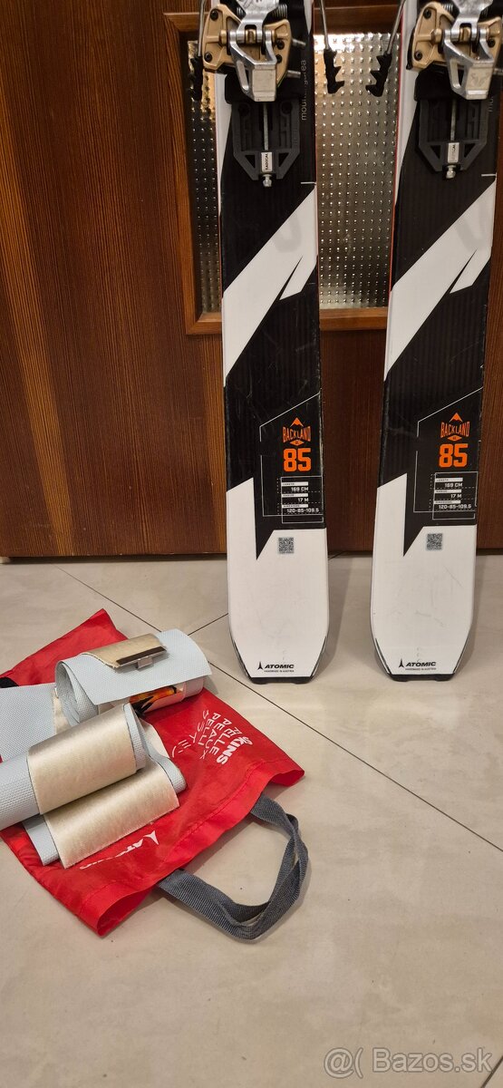 Skialpové lyže značky ATOMIC BACKLAND 85 - 2