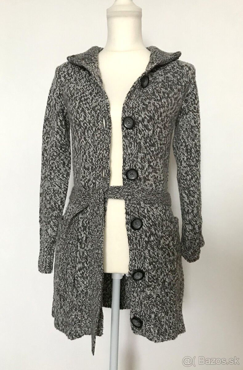 Dlhý šedý sveter - 2