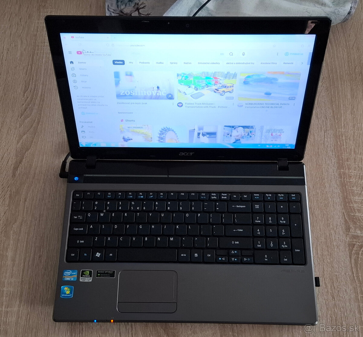 Predam notebook Acer. - 2