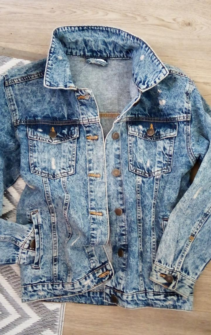 Kvalitná riflová bunda S/M - 2