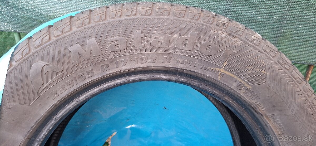 225/65 R17 letné Matador 4 kusy - 2