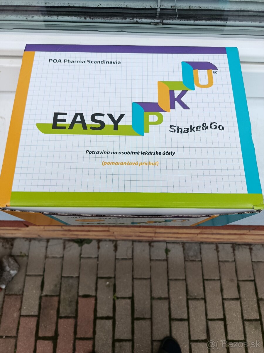 PKU Easy Shake&Go s pomarančovou - 2