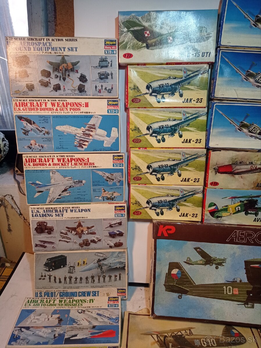 Predaj plastík modelov - 2