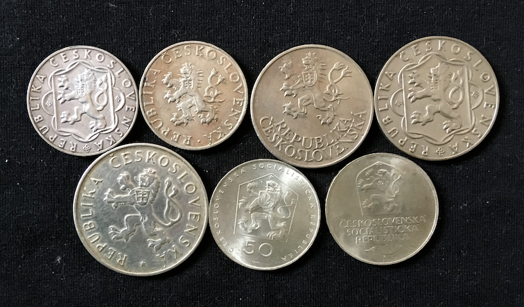 Československé pamätné strieborné mince (4) - 2