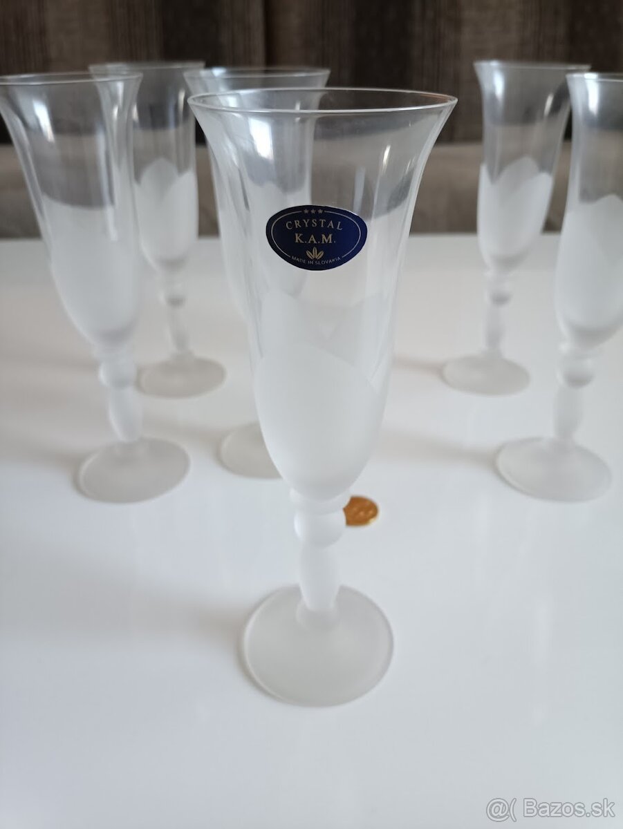 Brúsené poháre Crystal KAM - 2