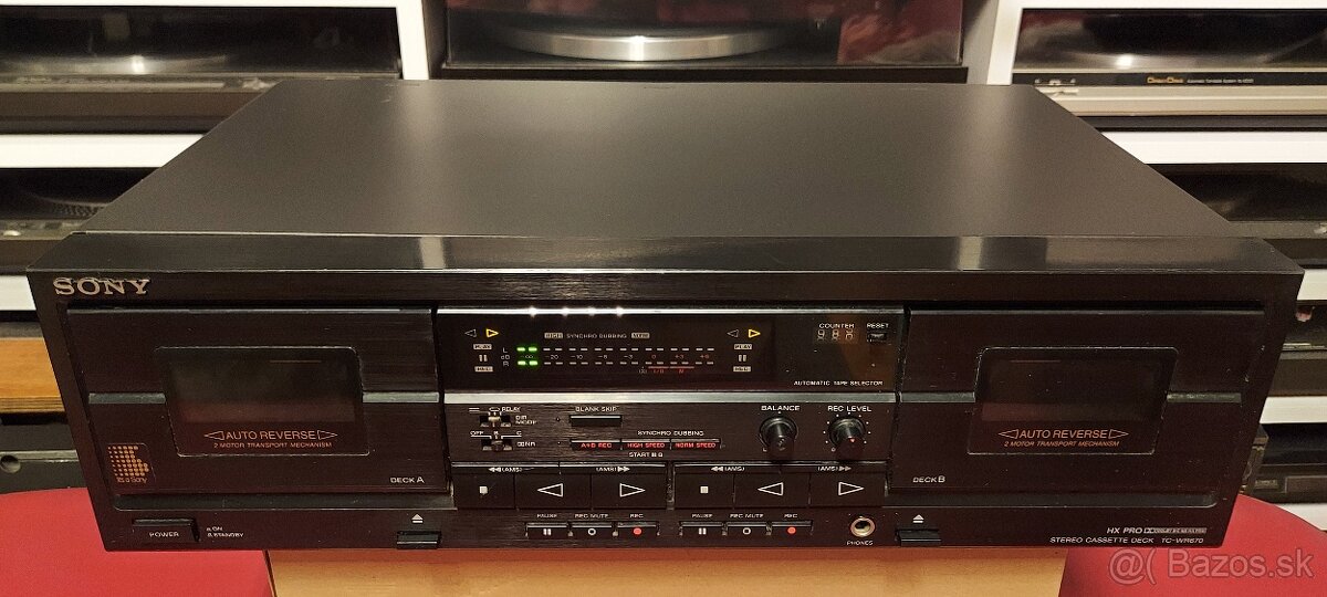 Predám double deck Sony, Aiwa a Universum - 2