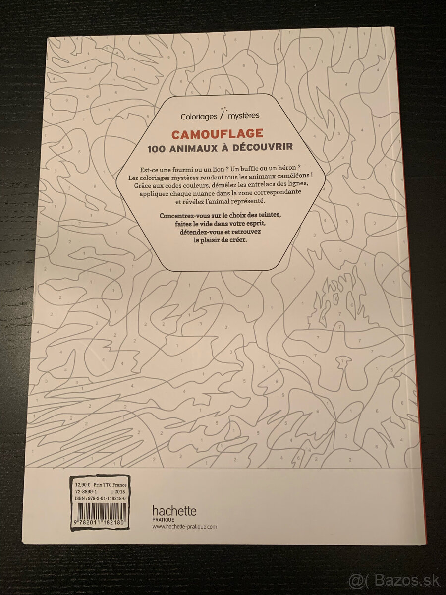 Omalovánka/Vyfarbovanie podľa čísiel Camouflage - 2