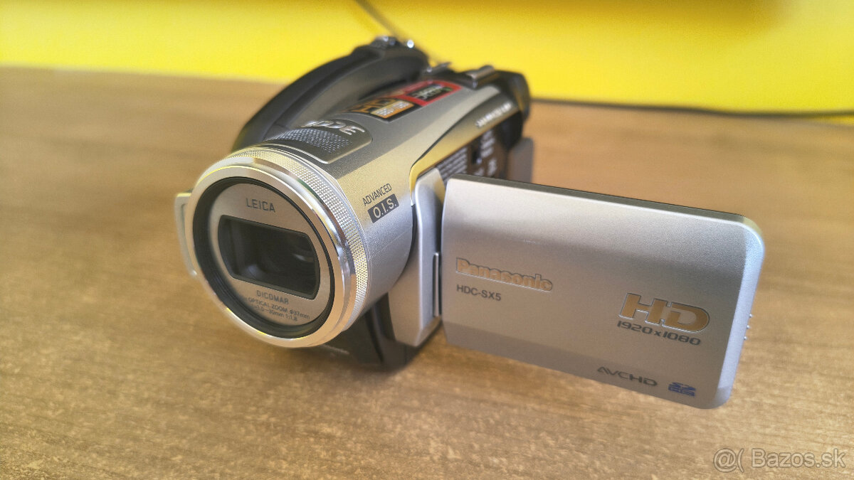 Predám digitálnu FullHD videokameru Panasonic HDC-SX5 - 2
