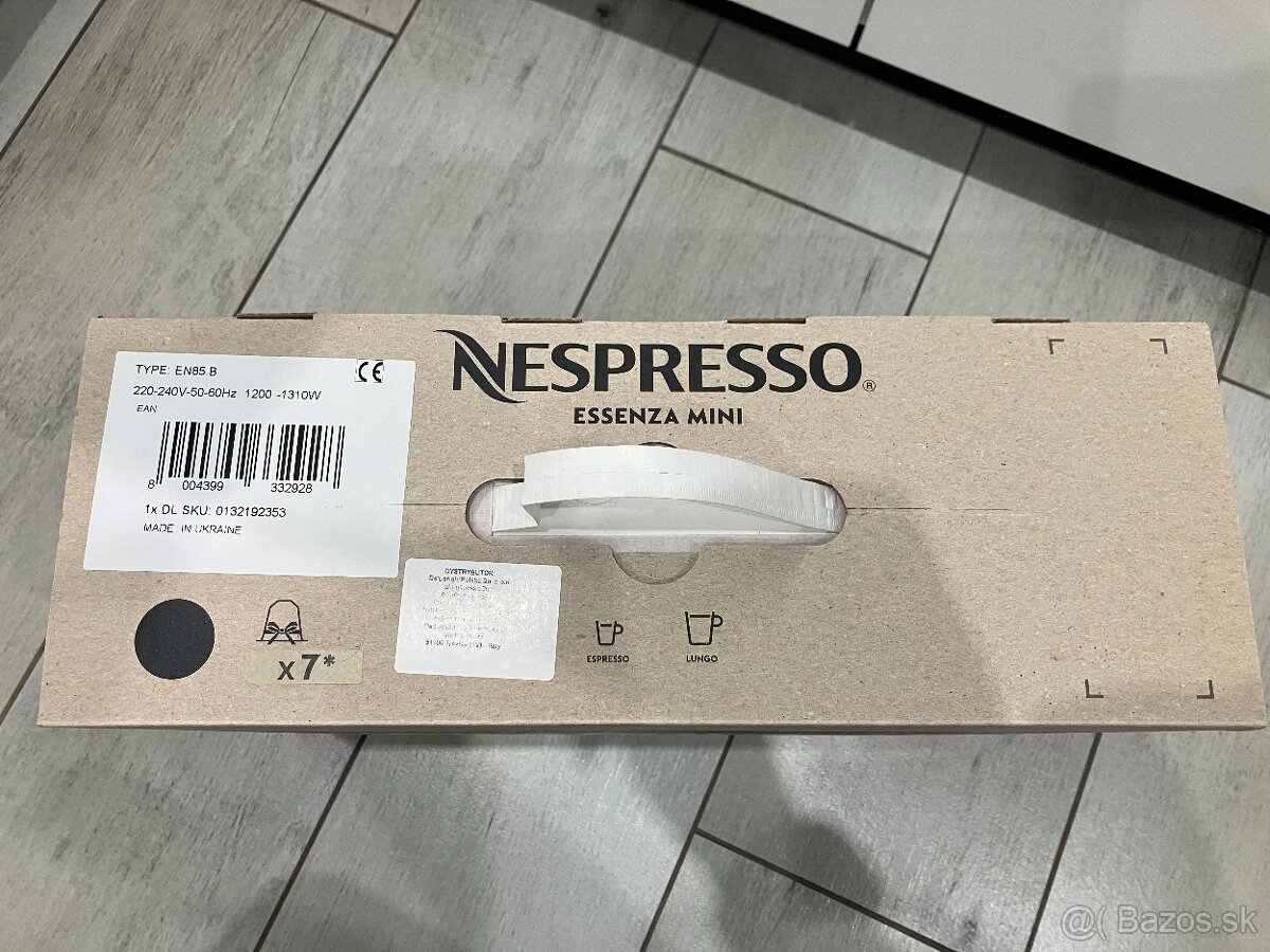 NOVÝ Kávovar Nespresso ESSENZA mini - 2