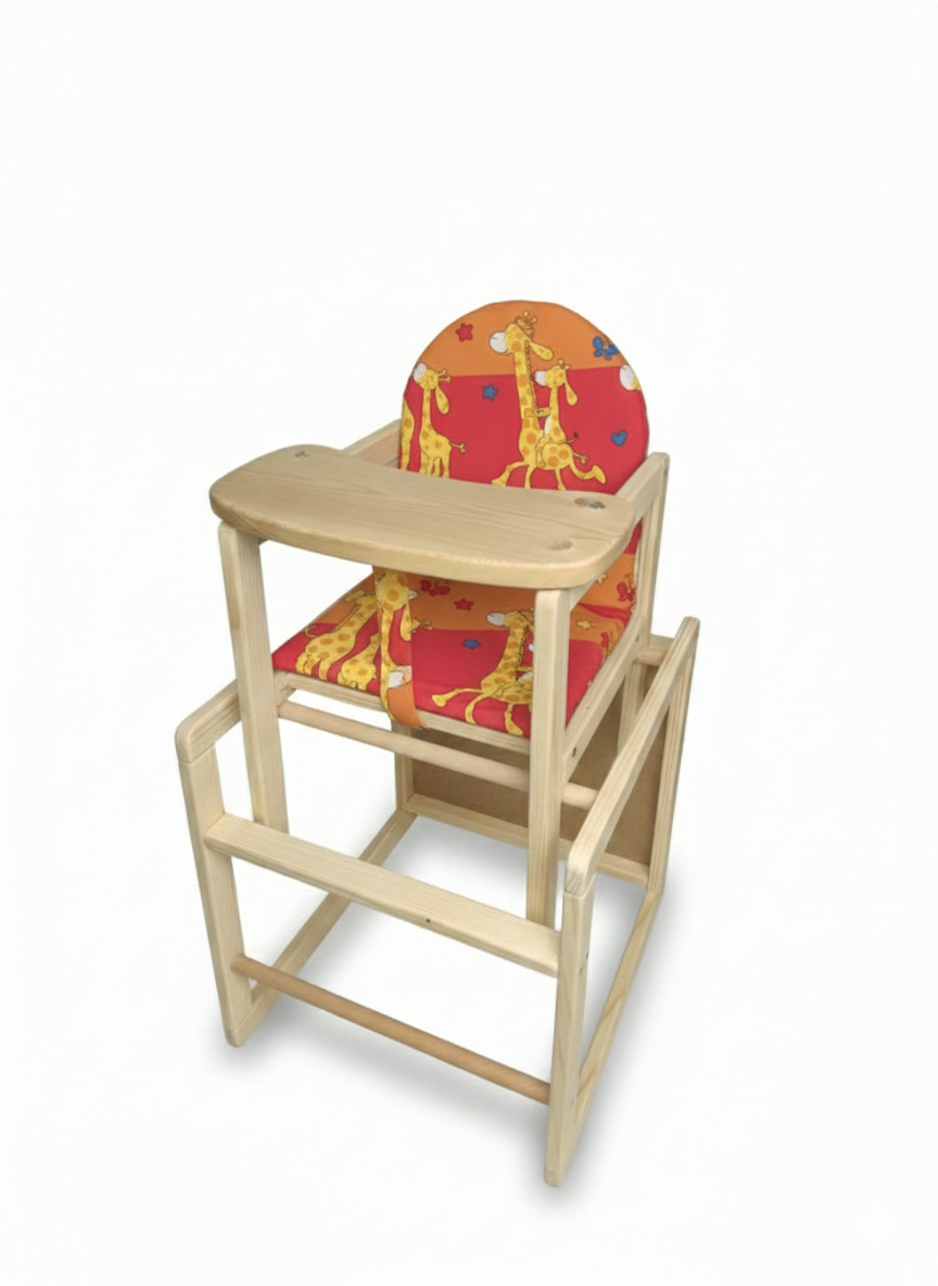 Predávam detské kombinované stoličky - žirafa - 2