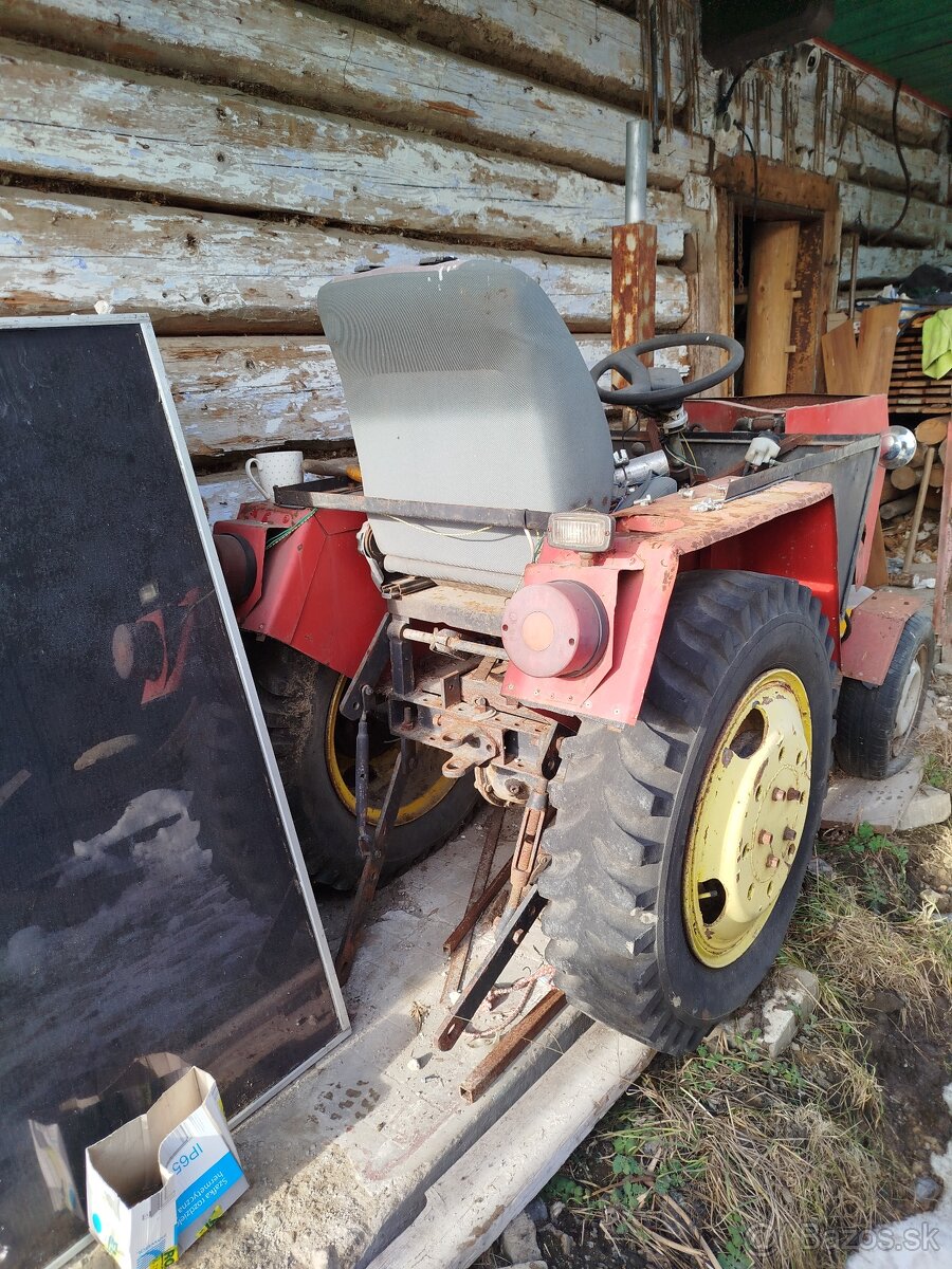 Malotraktor domácej výroby - 2