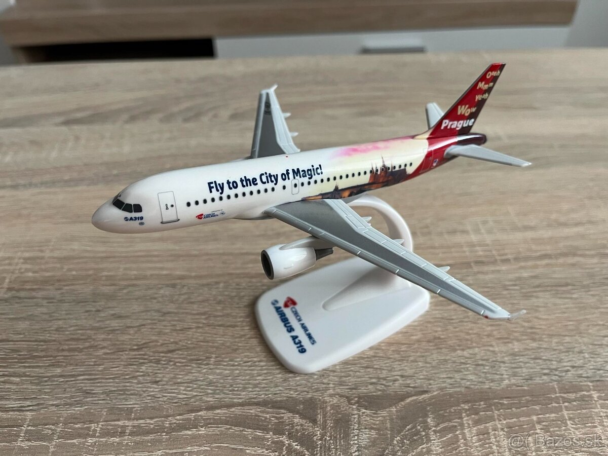 Model lietadla A319, mierka 1/200 - 2