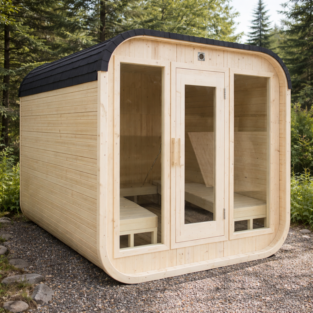 Sauna Kvadraticka Smrek 1800 - 2