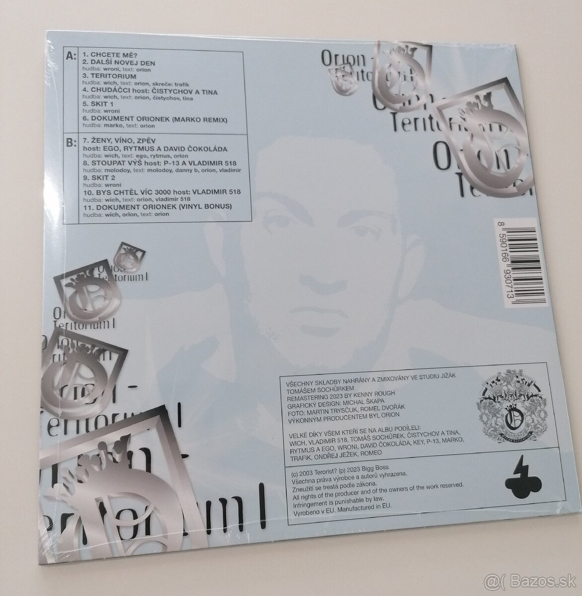 Orion - Teritorium 1 LP TESTPRESS - 2