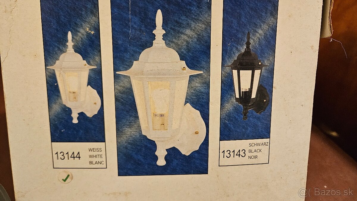 nastenne rustikalne svietidlo lampa - 2