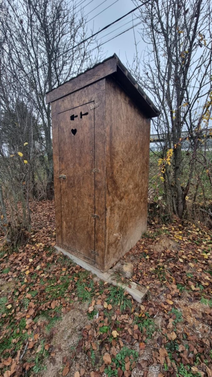 Latrína, suché WC - 2