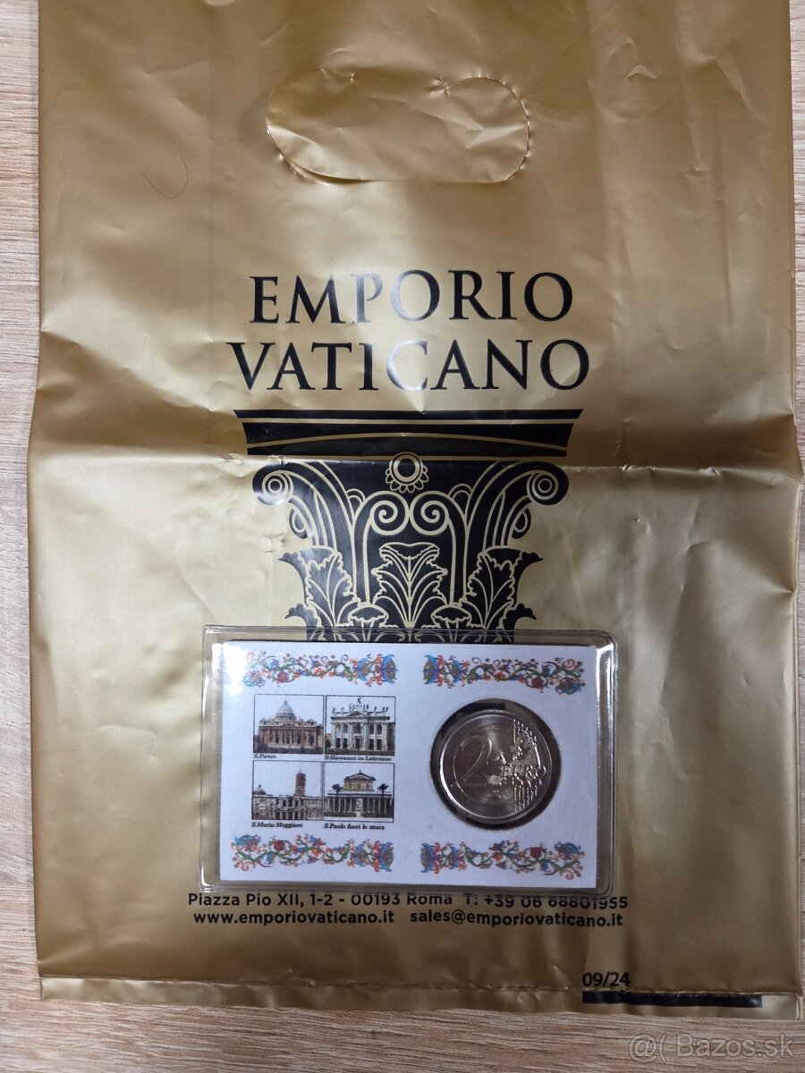 Vatikán 2025 proof 2 euro - 2