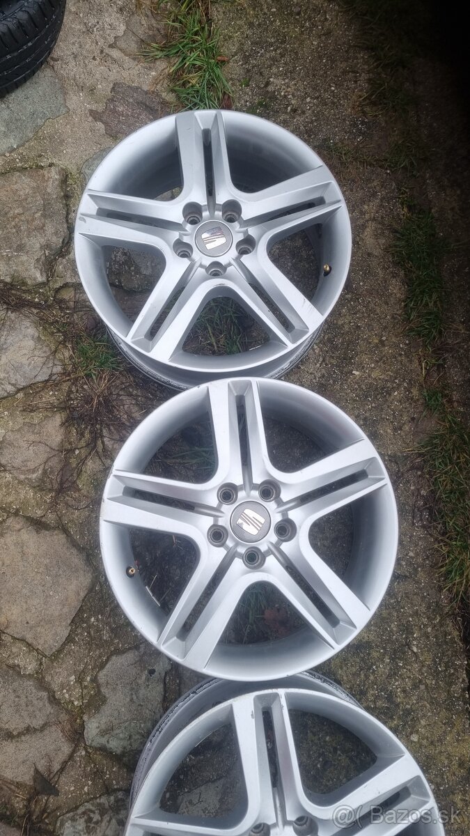 Elektrony R17 RONAL/originaly/pre SEAT,ŠKODA,VW - 2