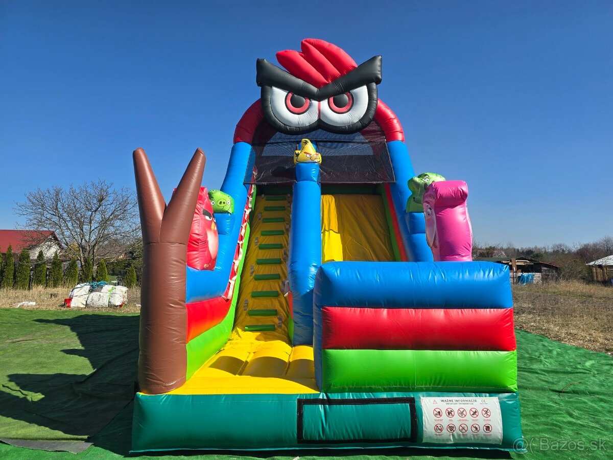 Predám nový skakaci hrad Angry Bird - 2