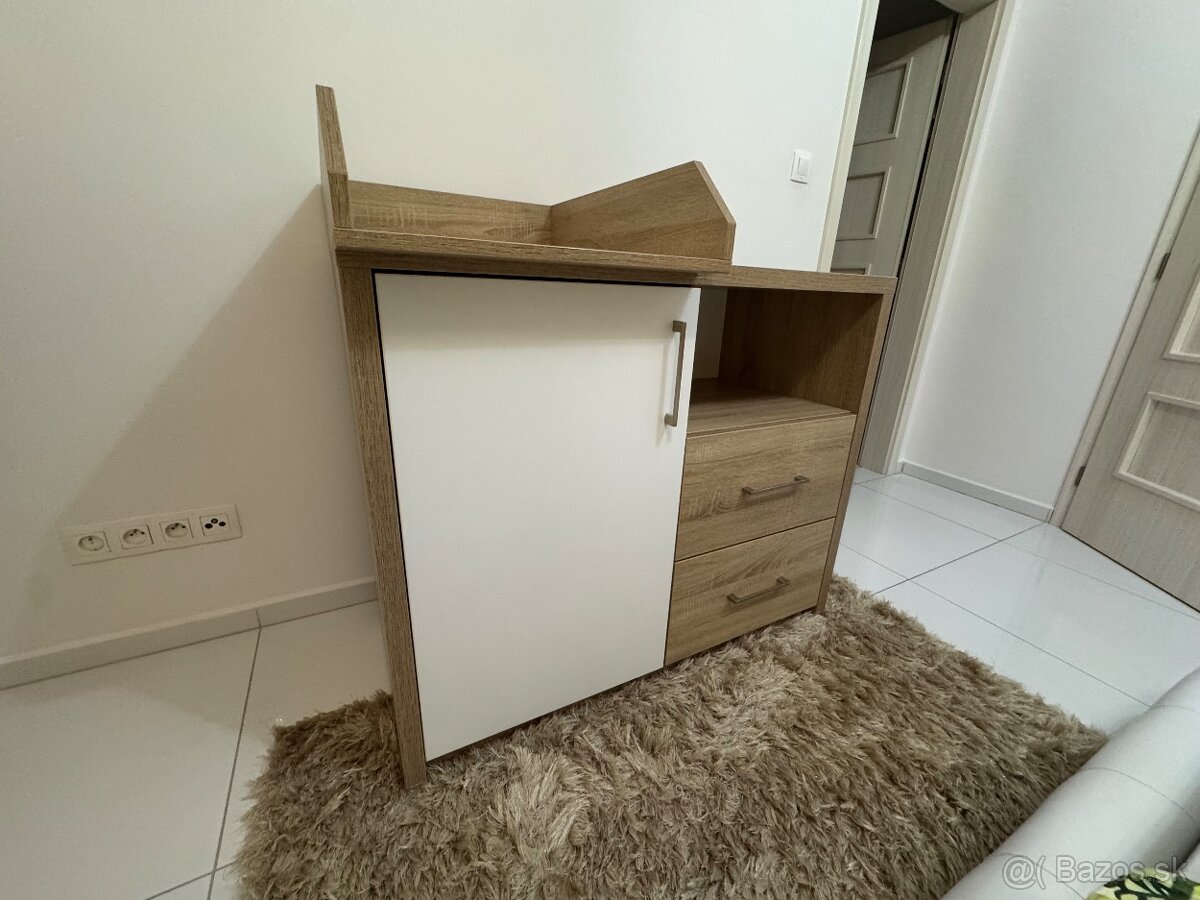 Komoda s prebaľovacím pultom - 2