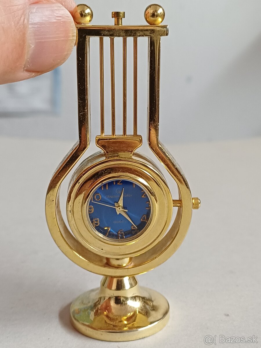 Pekne zberateľske retro mini hodiny - 2